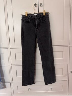Good American Black Skinny Jeans